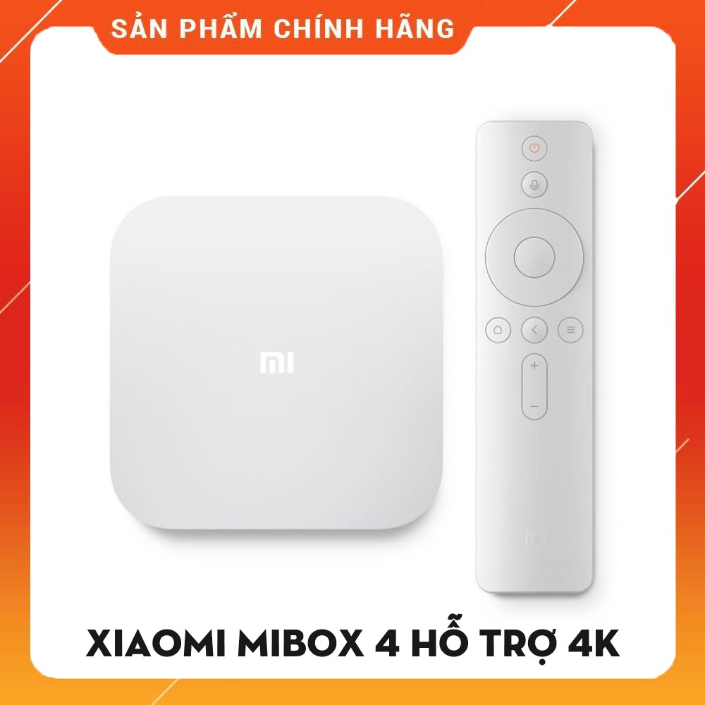 Xiaomi MiBox 4S hỗ trợ 4K tìm kiếm giọng nói