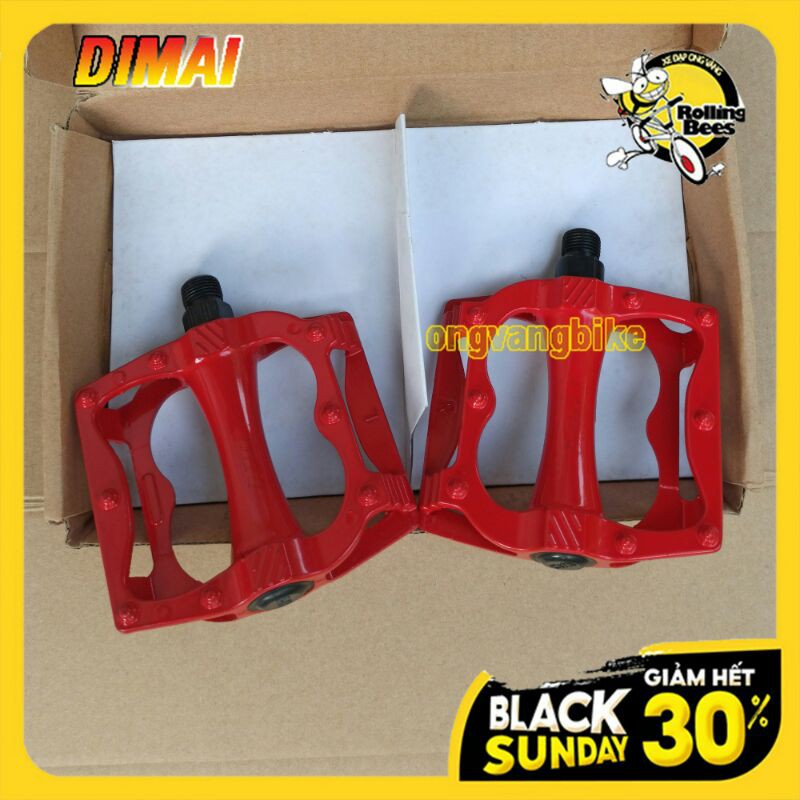 Pedan bàn đạp được chế tạo Full hợp kim nhôm với Vòng bi kín, Siêu nhẹ mang lại độ bền cao