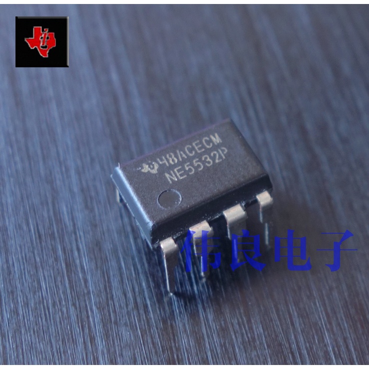 Classic NE5532 Dual OP AMP Ti chính hãng