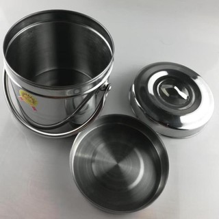 Camen xách cháo 16cm (1x1/2 ngăn)