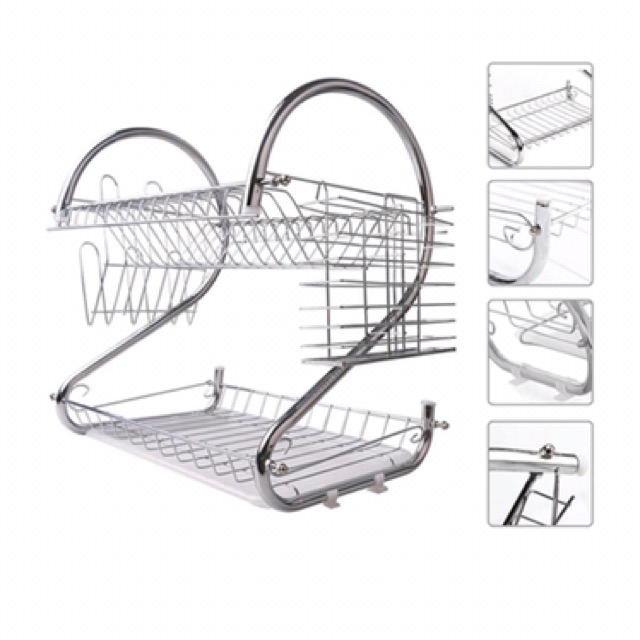 Giá Để Đĩa Bằng Thép Không Gỉ Tiện Dụng | BigBuy360 - bigbuy360.vn