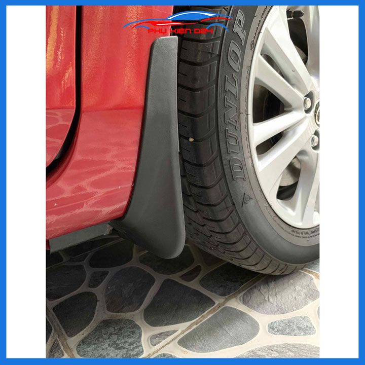 Bộ 4 chắn bùn chuẩn cho xe Vios 2019-2020-2021-2022-2023(kèm bộ ốc)
