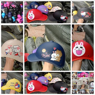 Nón Bảo Hiểm Hello Kitty Nữ Thời Trang 💢 CÓ LỖ ĐỂ TÓC 💢 Kiều Dáng Thời Trang Năng Động