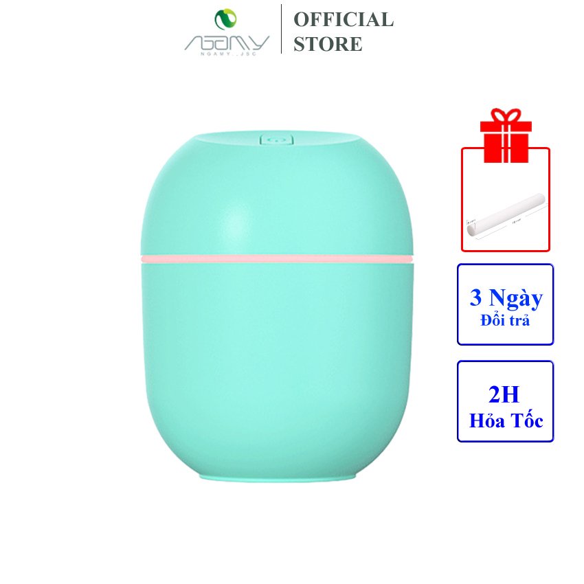 Máy Xông Tinh Dầu Mini Phun Sương Khuếch Tán Tinh Dầu Dùng Cho Phòng Ngủ Văn Phòng Xe Hơi Khử Khuẩn Đuổi Muỗi