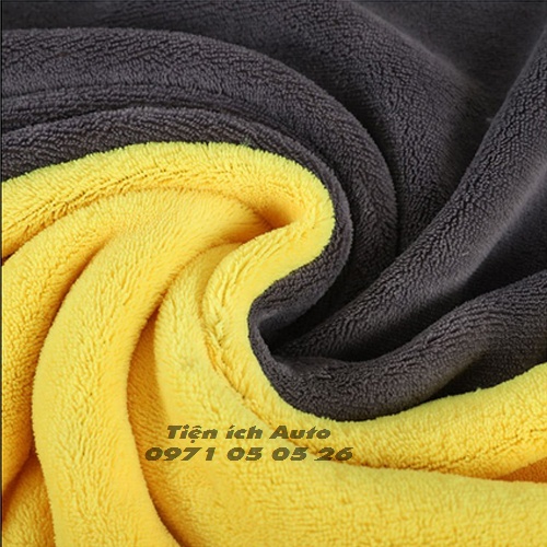 Khăn lau xe Microfiber Mềm Mịn Siêu Thấm Hút Nước Chuyên Dụng Lau Rửa Xe Hơi Ô Tô | tienich_auto