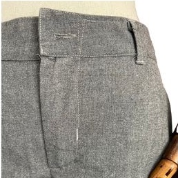 Quần tây nam nữ Nidala màu xám ống rộng