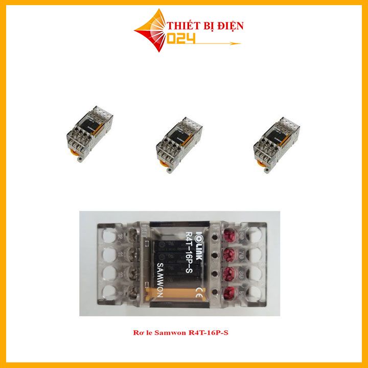 .Rơ le Samwon R4T-16P-S.Không xịn không lấy tiền