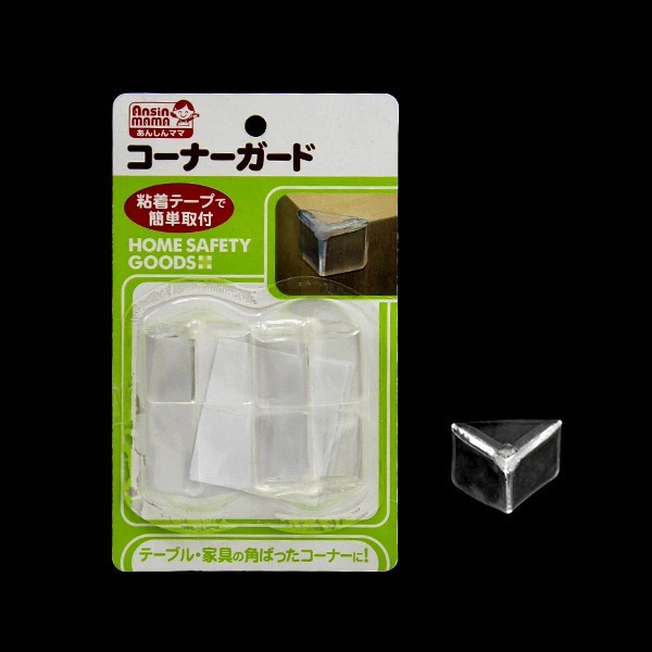 Set 4 bịt cạnh bàn silicon an toàn cho bé Hàng Nhật