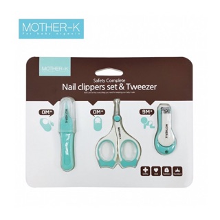 Bộ cắt móng kèm nhíp mother-k hàn quốc