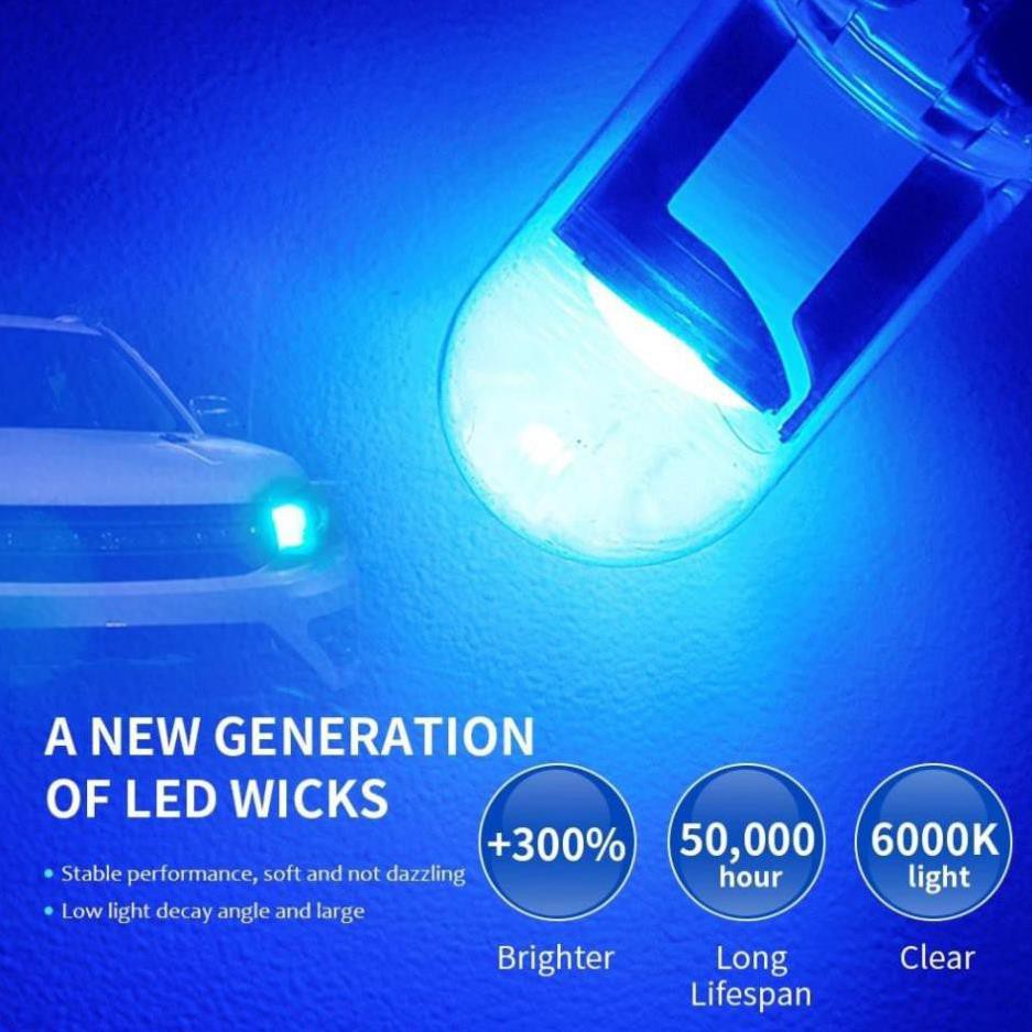 Đèn LED COB T10 Siêu Sáng Lắp Xinhan.Báo Số.demi.Ôtô, Xe Máy - Giá 1 Bóng