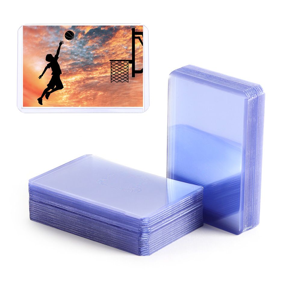 Set 10 bao đựng thẻ nhựa trong suốt tiện lợi