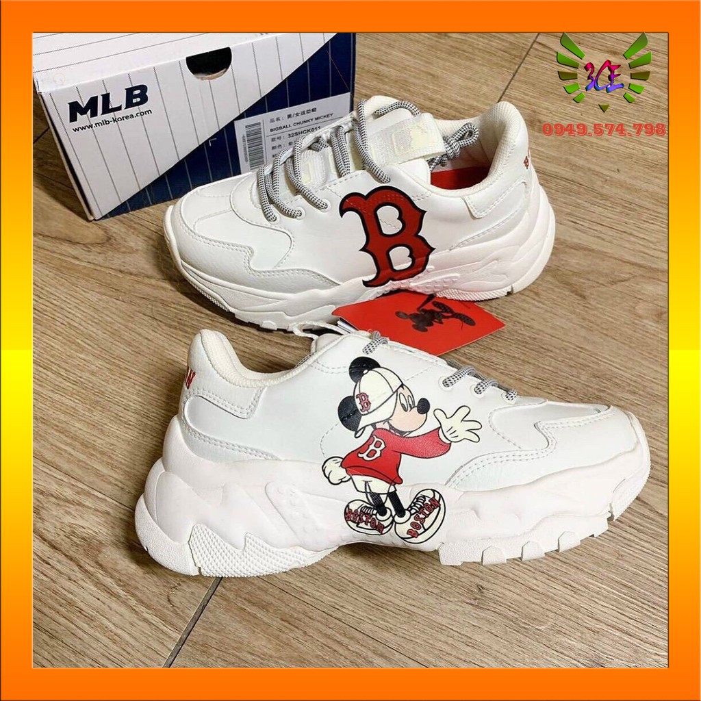 Giày Sneaker ML B Mickey đỏ [hỗ trợ đổi trả]cho nam nữ