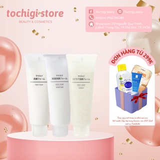 Sữa rửa mặt Muji Face Soap Nhật Bản 120g