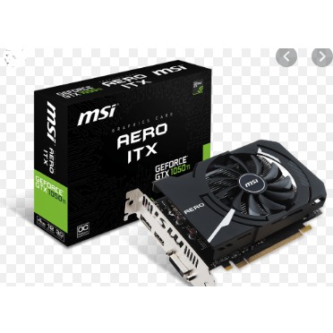 VGA MSI GTX 1050 Ti AERO ITX 4G OC