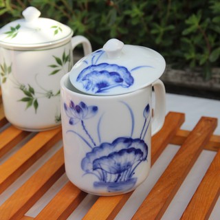 cốc uống trà gốm sứ Bát Tràng