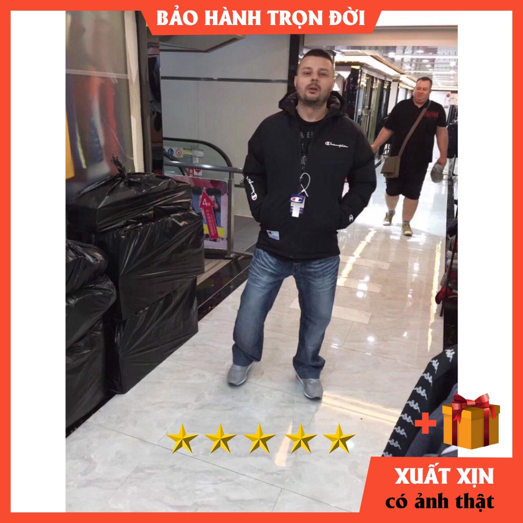 Áo Khoác Nam Champion Dày cao cấp BẢO HÀNH TRỌN ĐỜI