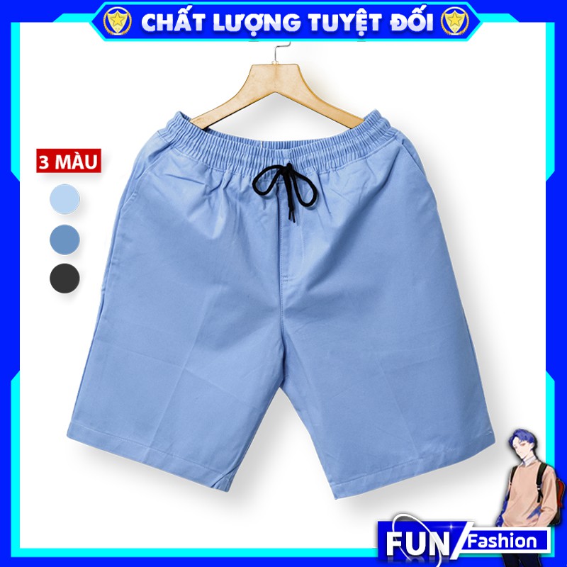 Quần short nam kaki 💥FREESHIP💥 Quần đùi nam mã TT11 thể thao dáng lửng tập gym co giãn có chun mùa hè