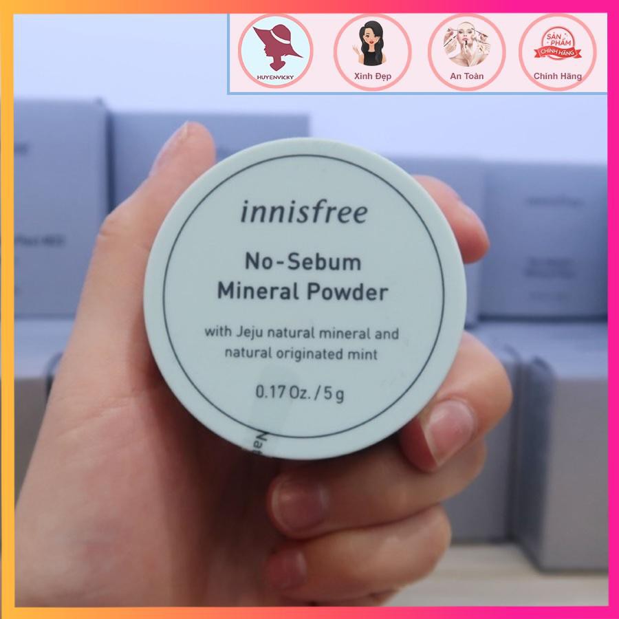 Phấn Phủ Dạng Bột Khoáng Innisfree No Sebum Mineral Powder