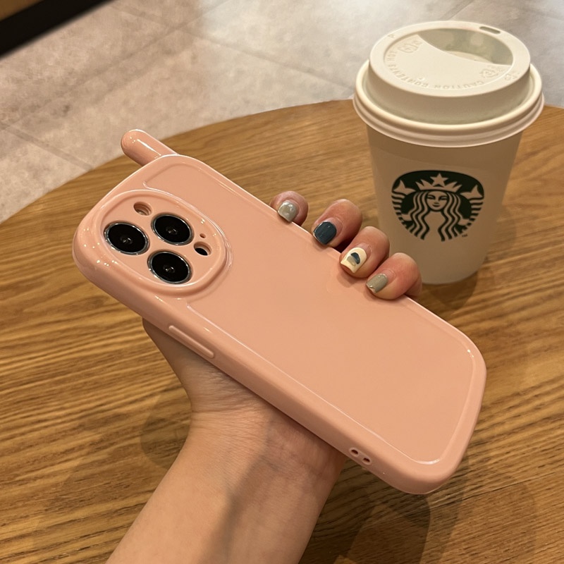 Ốp Điện Thoại Màu Hồng Chống Sốc Cho iPhone 7 plus 8 plus x xs max xr 11 pro max 12 pro max 13 pro max
