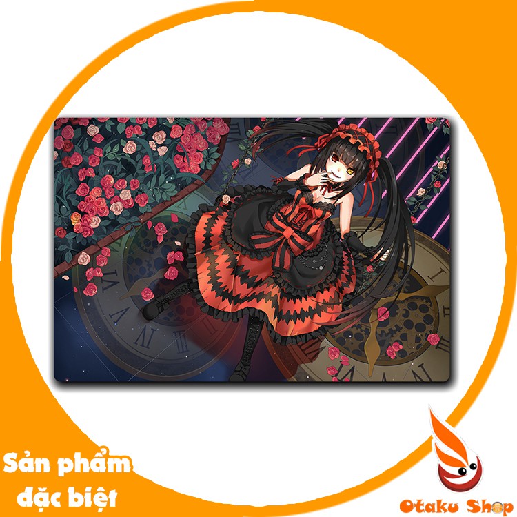 Lót chuột cao su, Bàn di chuột, mouse pad 40x60 in hình Anime Date A Live - Kurumi - Otaku Shop