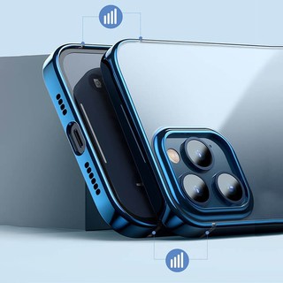 ỐP LƯNG TRONG SUỐT MẶT LƯNG IP 12 BASEUS SHINING