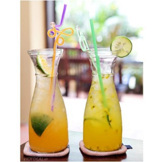 [Sỉ] Ly Chai Lọ Thủy Tinh Uống Sinh Tố Eo Nơ Chữ Love 420ml - Ly cốc uống trà sữa nước ép đẹp giá rẻ | BigBuy360 - bigbuy360.vn