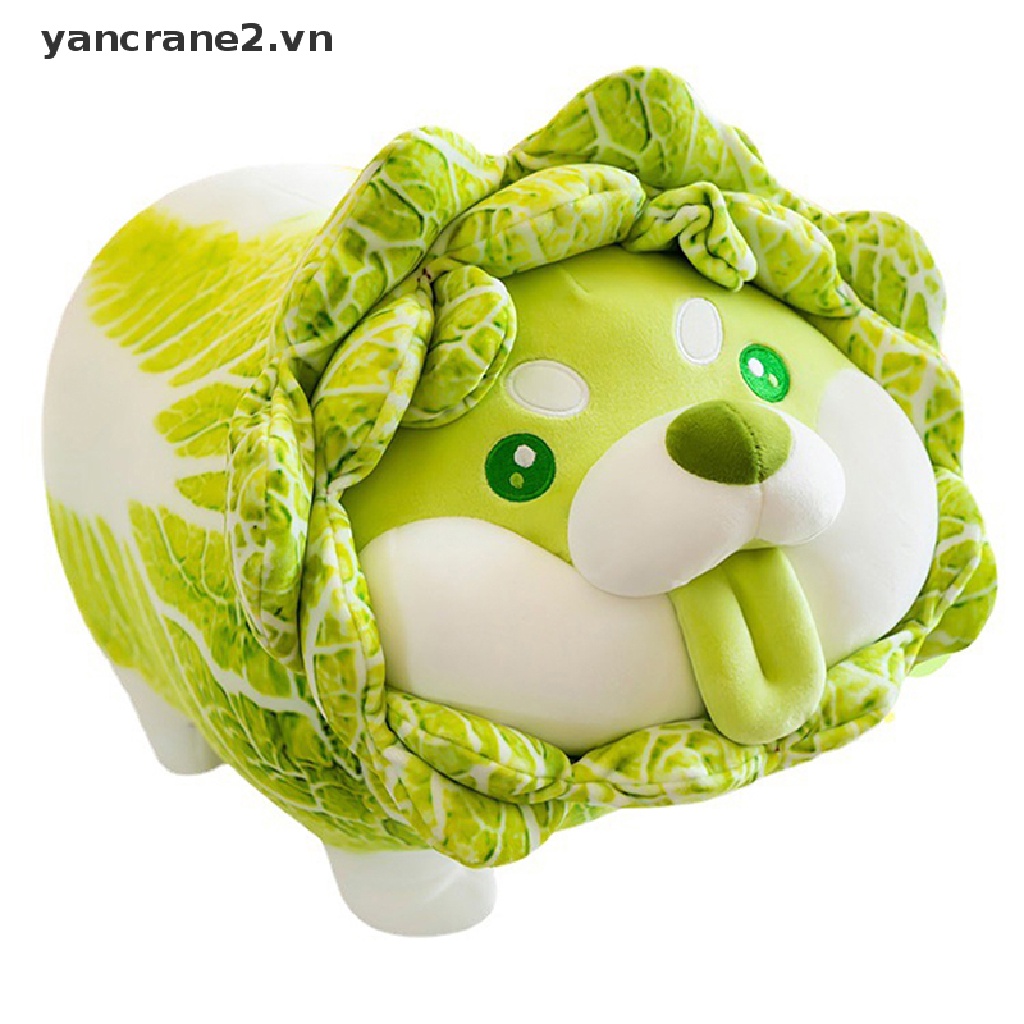 Đồ Chơi Cún Nhồi Bông Rau Củ Quả Kiểu Nhật Bản Dễ Thương Sáng Tạo 26cm {yancrane2.vn}