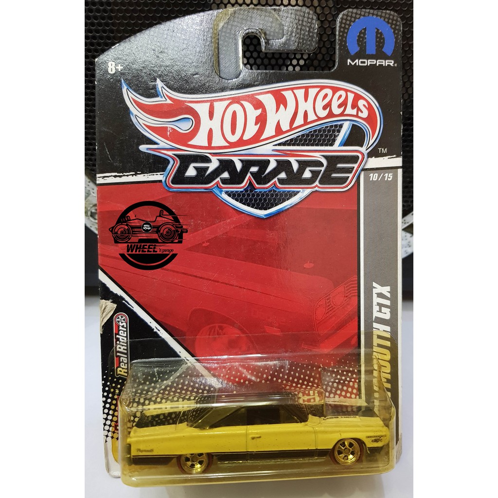 Xe mô hình đồ chơi Hotwheels 1:64 GARAGE - '67 Plymouth GTX