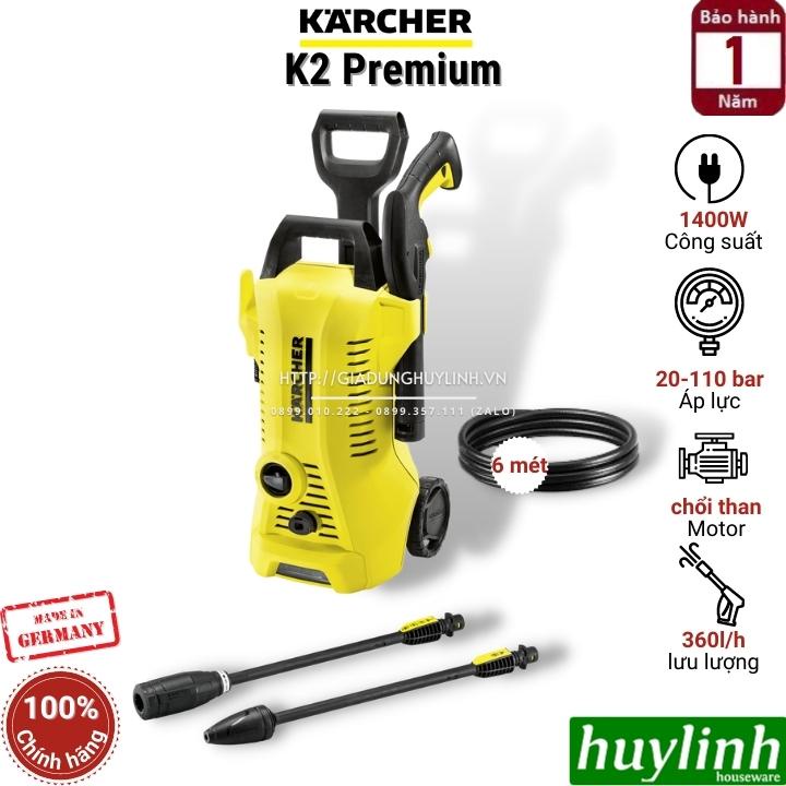Máy xịt rửa xe cao áp Karcher K2 Power Control - Hàng chính hãng - Made in Đức