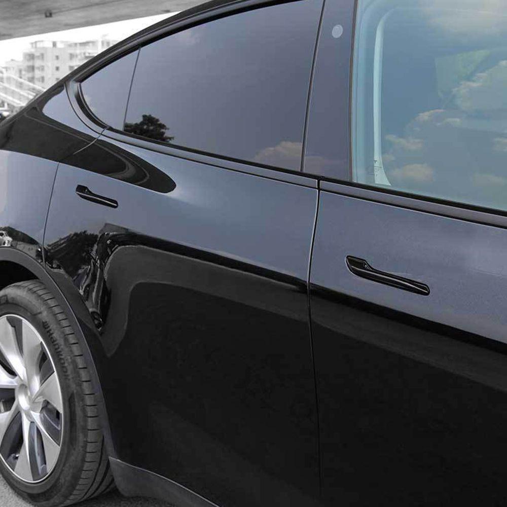 Bộ 4 Vỏ Bọc Bảo Vệ Tay Nắm Cửa Xe Hơi Tesla Chống Đóng Băng Tiện Dụng