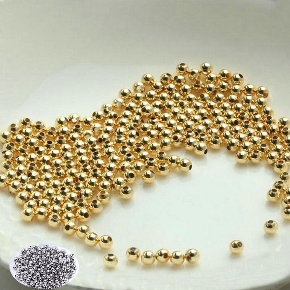 Vòng cổ Hạt Đồng 14K Nhiều Màu Sắc Xinh Xắn Dành Cho Nữ|Phụ Kiện Làm Đồ Thủ Công Mạ Viền Độc Đáo