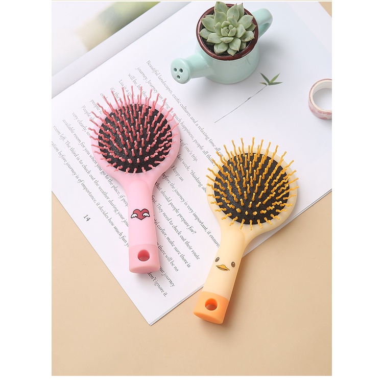 Lược gỡ rối có gương chải tóc chuyên dụng ❤️KOTY BEAUTY❤️ LR3