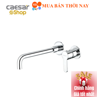 Vòi chậu lavabo nóng lạnh CAESAR B308C gắn tường, cam kết chính hãng