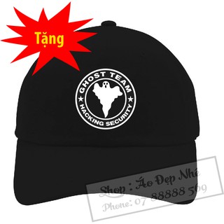 [ Mua 1 tặng 1 ] Áo thun HACKING GHOST TEAM chất đẹp