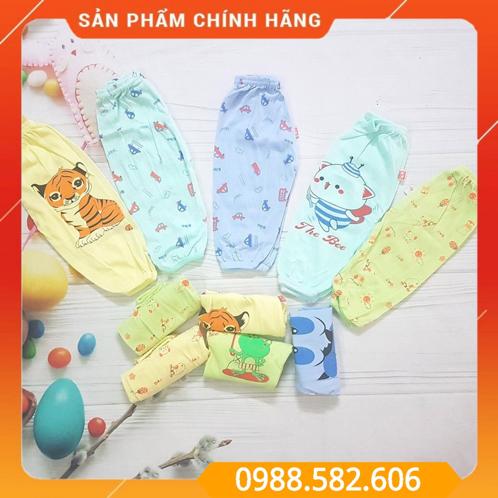 Quần Dài Cotton Sơ Sinh In Hình Gấu, Thú Đáng Yêu Cho Bé