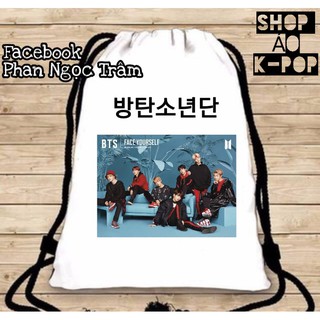 balo dây rút BTS in theo yêu cầu