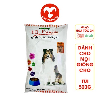 Thức Ăn Cho Chó Hạt Khô Apro IQ Dog Formula Gói 500g Dành Cho Chó Trưởng