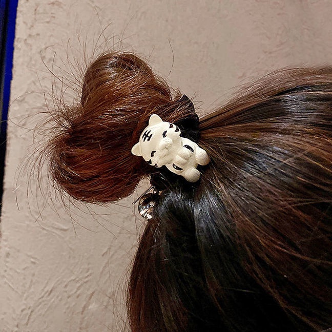 Dây buộc tóc cao su họa tiết hoạt hình dễ thương phong cách Hàn Quốc cho nữ