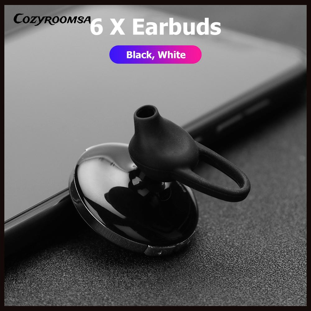 Set 6 Miếng Bọc Tai Nghe Bằng Silicon Tiện Dụng