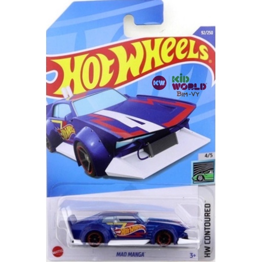 Xe mô hình Hot Wheels basic Mad Manga HCV22, 40K.