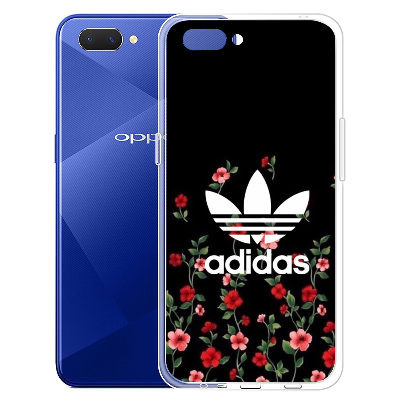 Ốp lưng silicone họa tiết logo Adidas cho Samsung Galaxy A21S J2 J4 Core J5 J6 Prime J8 2018 J6+ J4+