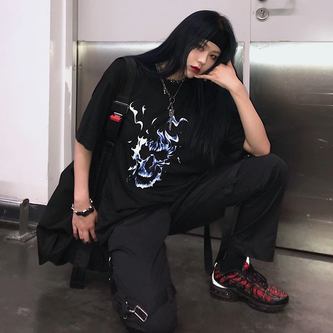 Áo thun tay lỡ form rộng unisex Tiger.86 AFR43