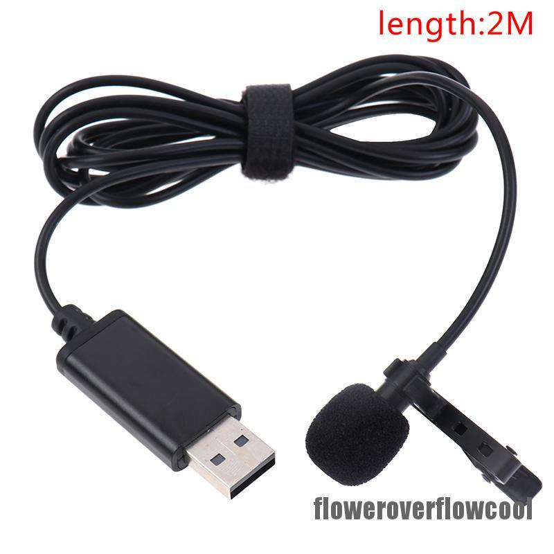 Micro Cài Áo Mini Cổng USB 2m Có Kẹp Gắn Áo Tiện Dụng