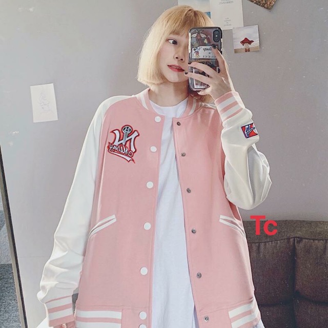 Áo khoác bomber bóng chày ny | BigBuy360 - bigbuy360.vn