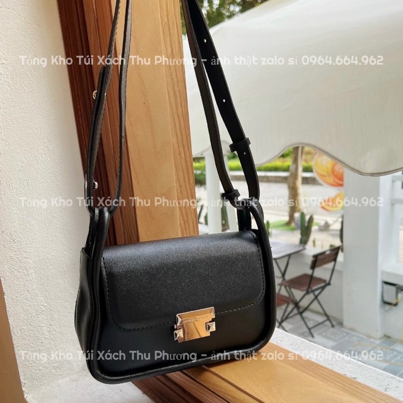 Túi Xách Nữ Kẹp Nách Trơn Khoá Bấm Siêu Đẹp Hàng Quảng Châu Loại 1 + Hình Shop Tự Chụp