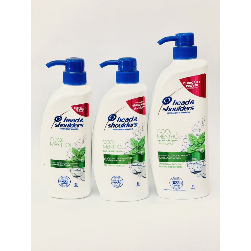 Dầu Gội Head & Shoulders Bạc Hà Mát Lạnh