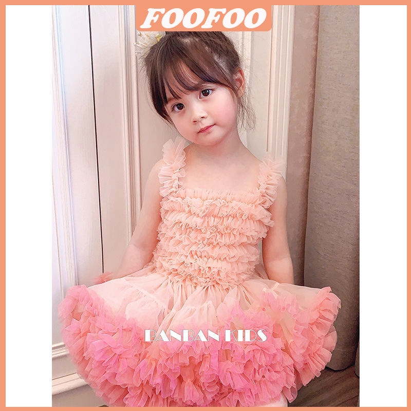Váy cho bé gái Đầm tutu Công Chúa Dáng Xòe Phong Cách Mùa Hè Mới Làm Quà Tặng Sinh Nhật Đầu Tiên Cho Bé Gái váy công chúa bé gái