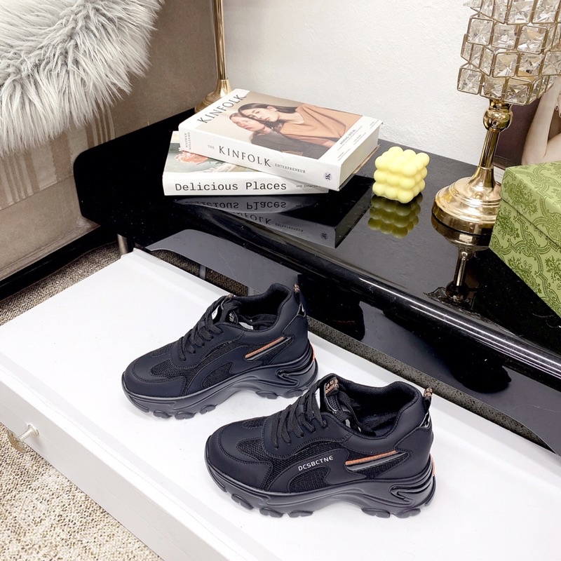 Giày thể thao pha lưới nâng đế hàng cao cấp siêu nhẹ fullbox