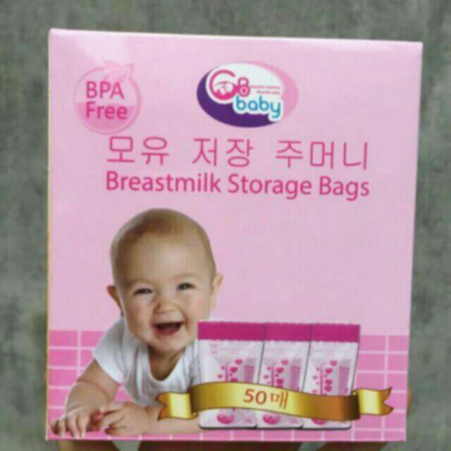 [Mã 267FMCGSALE giảm 8% đơn 500K] Túi trữ sữa Gb baby hộp 50c