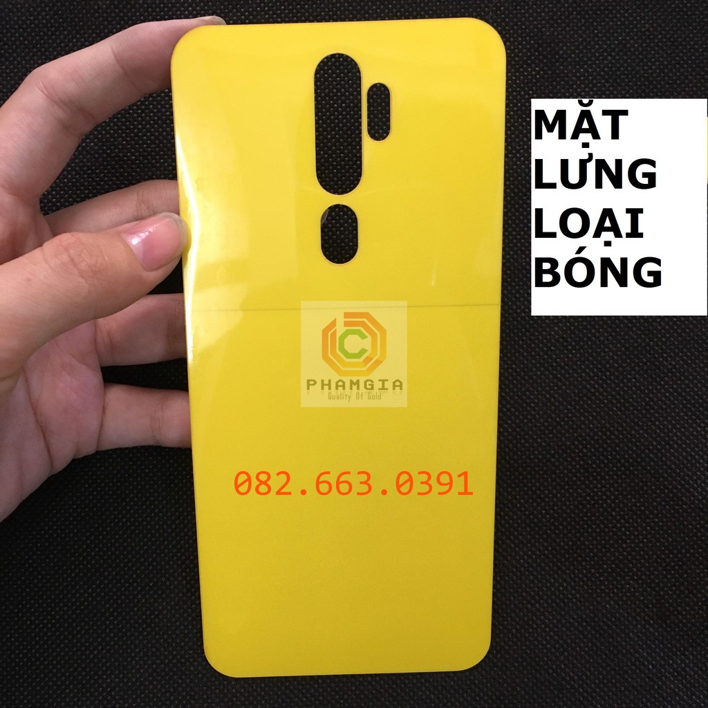 Dán PPF bóng, nhám cho Oppo A9 2020 màn hình, mặt lưng, full lưng viền siêu bảo vệ